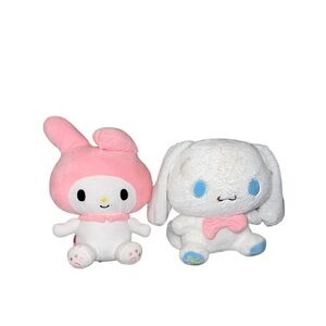 My Melody & Cinnamoroll Plush Duo
